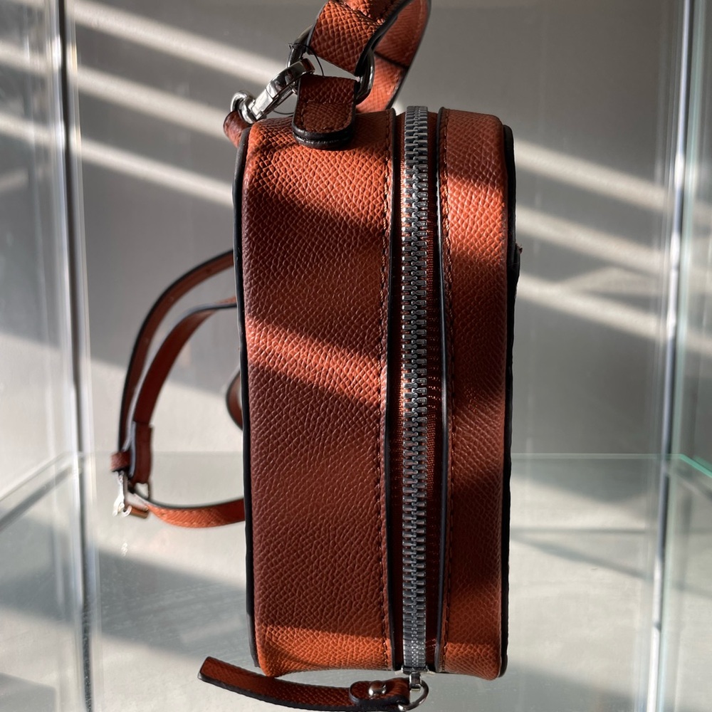 Nanette Lepore Embossed Orange Handbag - Picture 2 of 12